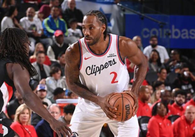 快船惜败开拓者 伦纳德创纪录却难挽败局