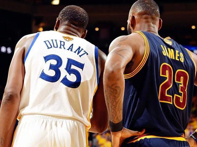 老詹库里杜兰特退场 新生代争夺NBA门面